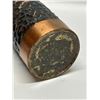 Image 5 : Mid Century Heavy copper Textured Brutalist Vase Approx: 8.5"T 2.125"W