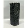 Image 4 : Mid Century Brutalist Textured Metal Candle Holder Appr: 8"T 3.5"W