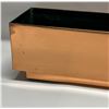 Image 3 : Mid Century Copper Plant Holder - Rectangular Approx: 18x4" & 3.5"T