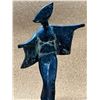 Image 2 : Mid Century Cast Metal Geisha Dancer Figurine Approx: 9.5"T 5.5"W