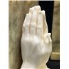 Image 6 : Italian Genuine Alabaster w/Praying hands Book Ends Approx: 5.5x3"