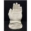 Image 1 : Vintage Ceramic Hand Sculpture Approx: 10"T 6"W