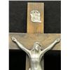 Image 3 : Nice Metal / Wood Religious Cross Approx: 15x7.75"