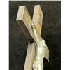 Image 4 : Nice Metal / Wood Religious Cross Approx: 15x7.75"