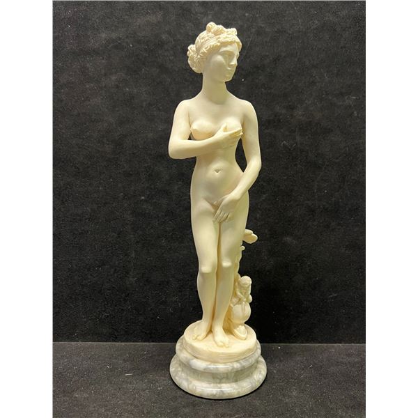 Signed A. Giannelli Sculpture on Marble Base Approx: 9.75"T