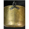 Image 2 : Vintage Large Copper/Brass Pot / Planter with handle Approx: 8"T 11"W