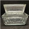Image 1 : Anchor Hocking "Vintage Design" Glass Fridge Dishes w/Lids