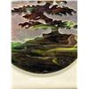 Image 4 : Sandblasted Art Glass by Richard Bond Canada Approx: 10.25x10.25"