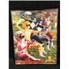 Image 1 : The Mighty Morphin Power Rangers Framed Poster Approx: 20x16"