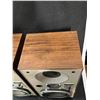 Image 5 : Vintage Technics by Panasonic SB-X3 Speakers (appr: 21x11" & 9.5"D)
