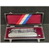 Image 1 : Huang Professional Three Chromatic Octaves No. 1248 Harmonica w/box