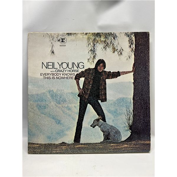 Neil Young With Crazy Horse Everybody Knows This is Nowhere 12" LP Record
