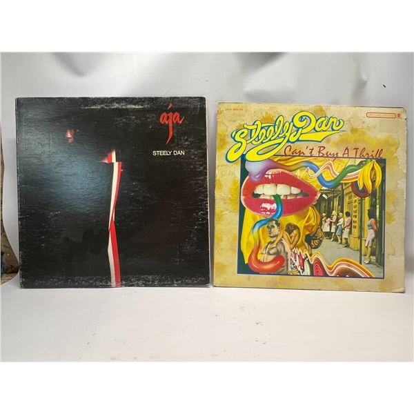 Steely Dan - Aja & Can't Buy A Thrill 12" LPs Records
