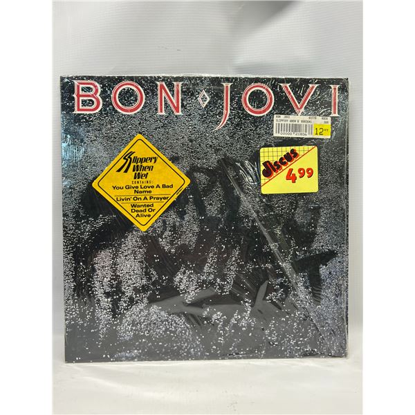 Bon Jovi - Sippery When Wet 12" LP Record (NM)