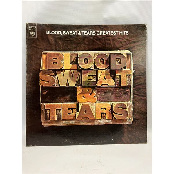 Blood Sweat & Tears - Greatest Hits 12" LP Record