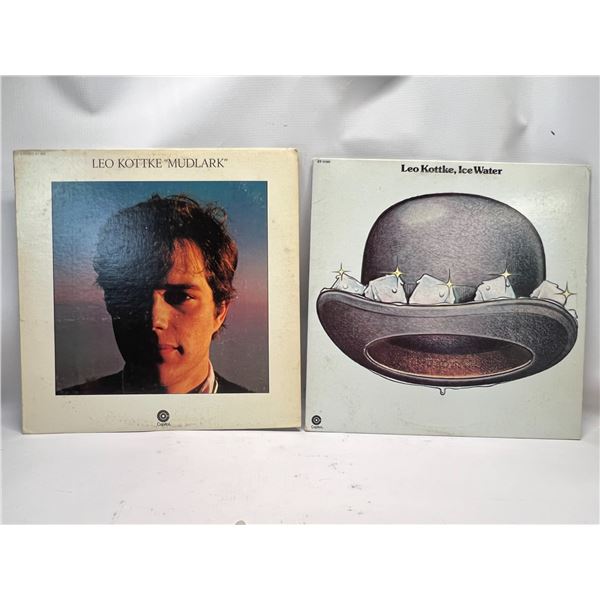 Leo Kottke - Ice Water & Mudlark 12" LPs Records