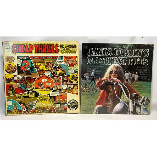 Big Brother & The Holding Company & Janis Joplin 12" LPs Records
