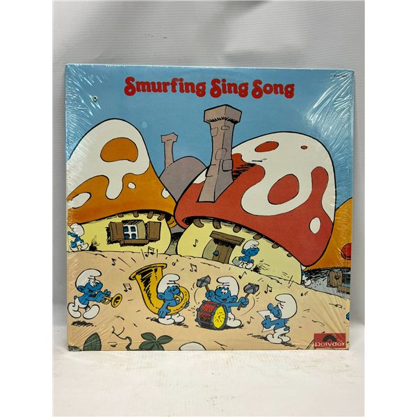 The Smurfs - Smurfing Sing Song 12" LP Record