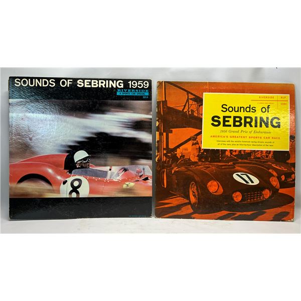 The Sounds of Sebring 1956 & 1959 12" LPs Records