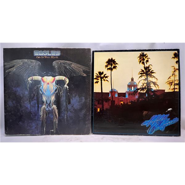 Eagles - Hotel California & One of These Nights 12" LPs Records