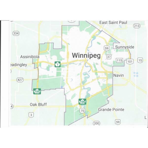 WINNIPEG, MB, -- All items located and Picked Up / Shipped from WINNIPEG, MB.