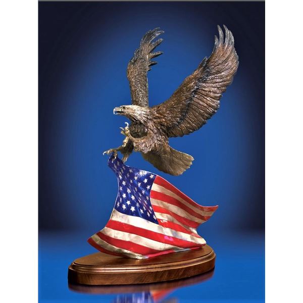 Spirit of America Bronze Sculpture by Laran Ghiglieri