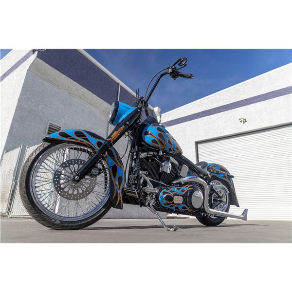 Count's Kustoms 1988 Harley Davidson Softail Custom CF build
