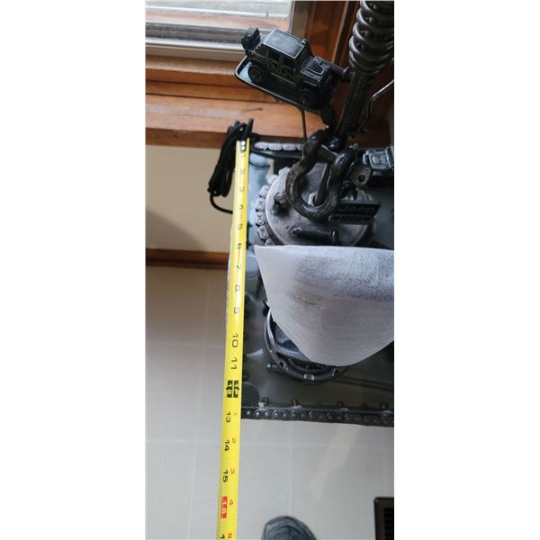 Vehicle City Metal Works Custom Square Table