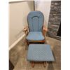 Image 1 : REMOTE PICKUP IN SASKATOON - Glider Rocker with footstool