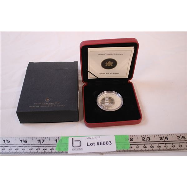 2004 Silver Dollar (Sambro Island Lighthouse) Coin