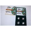 Image 2 : Canada’s Birds of Prey 2000 Sterling Silver Fifty Cent (4) Coin Set