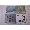 Image 6 : (4) Commemorative Coloured Coin Sets - 2007+2008