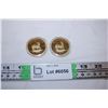Image 1 : 2X THE BID PRICE - Krugerrand South Africa Coins (see last picture)