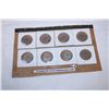 Image 3 : (8) Canada 1951 5 Cents Coins + (6) US Buffalo Nickels 1913-38