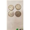 Image 3 : (12) Silver dimes 1oz (28g) 1950-1957,59,60,61 (4 king george, 8 queen elizabeth)