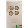 Image 3 : (12) Silver dimes 1oz (28g) 1940,41,42,43+1960’s (4 king george, 8 queen elizabeth)1