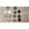 Image 4 : (14) Colored Quarters + various collectible quarters