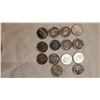 Image 5 : (14) Colored Quarters + various collectible quarters