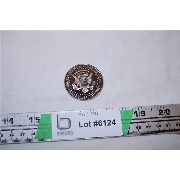 2020 US President Donald Trump Silver coin - sold as novelty