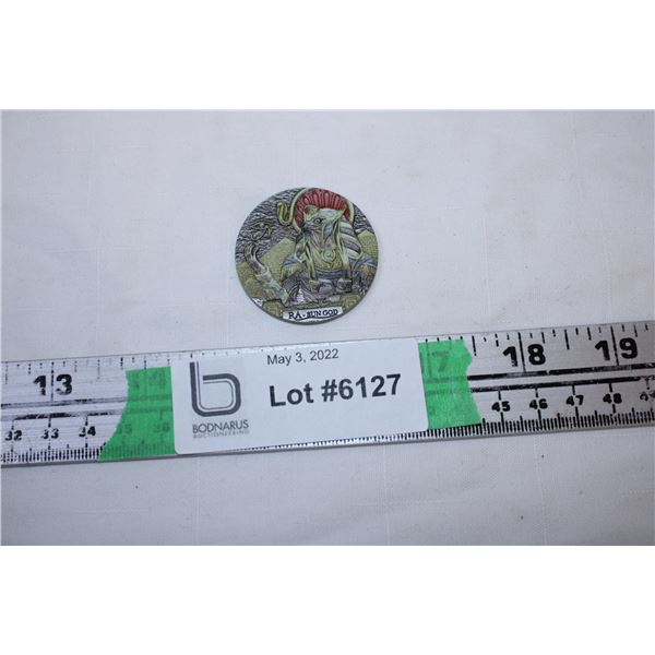 Temple of RA Coin – 2019 Cook Islands – sold as novelty