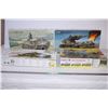 Image 1 : 4X THE BID PRICE - 1:35 model kits - (3) Tanks, (1) Armoured Carrier