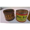 Image 2 : Club, Big Ben, Black Cat, Stag tobacco tins