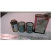 Image 4 : (4) Misc tins