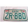 Image 2 : (2) Motorcycle license plates