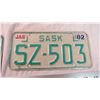 Image 3 : (2) Motorcycle license plates