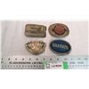 Image 1 : (4) Belt Buckles