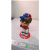 Image 1 : Baseball boy ornament (handcrafted in Canada by Gladys Dearborn Eatonia SK) - 11" tall