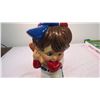 Image 2 : Baseball boy ornament (handcrafted in Canada by Gladys Dearborn Eatonia SK) - 11" tall