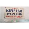 Image 1 : Maple Leaf Flour sign - 15x9