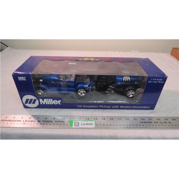 Miller 29 Roadster with welder/generator - 1:18